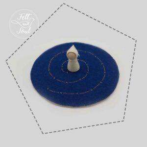 Adventi lépegető gyapjú filc figura letölthető szabásminta